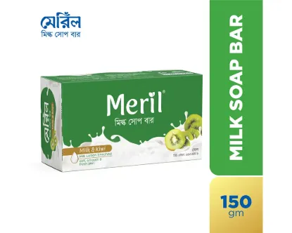 Meril Milk & Kiwi Soap Bar