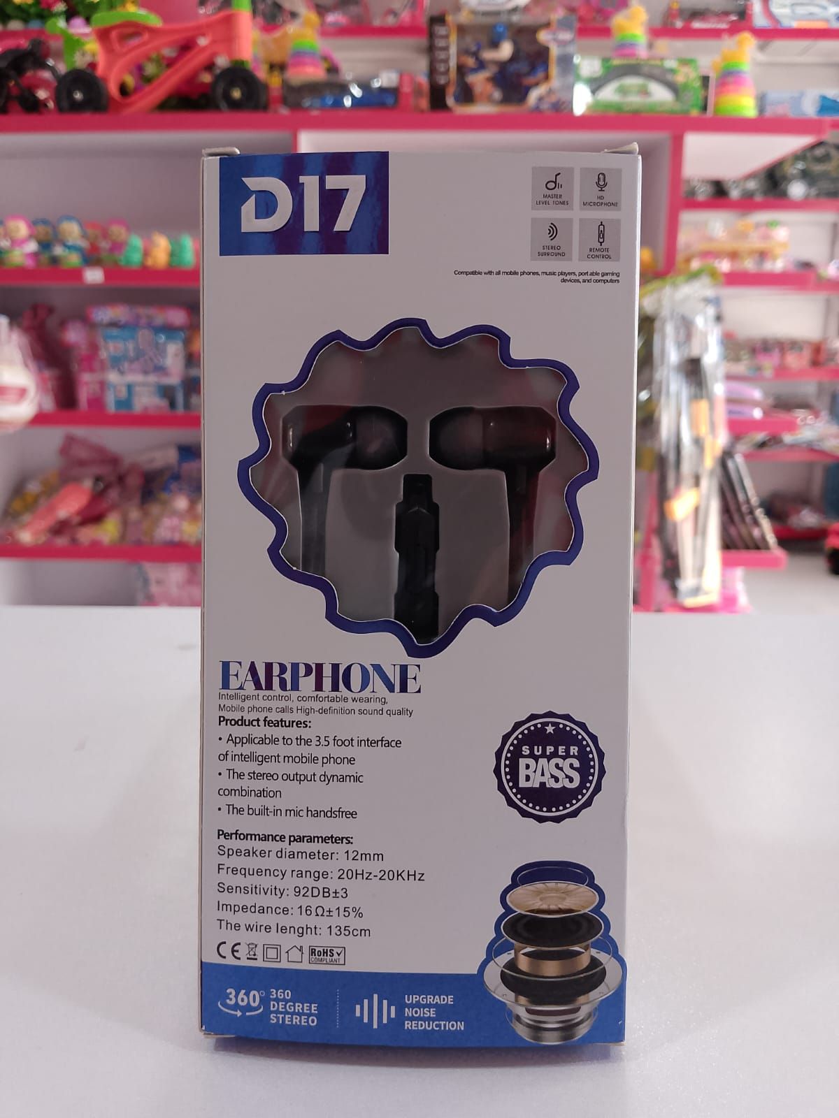 Universal Stereo Earphones 