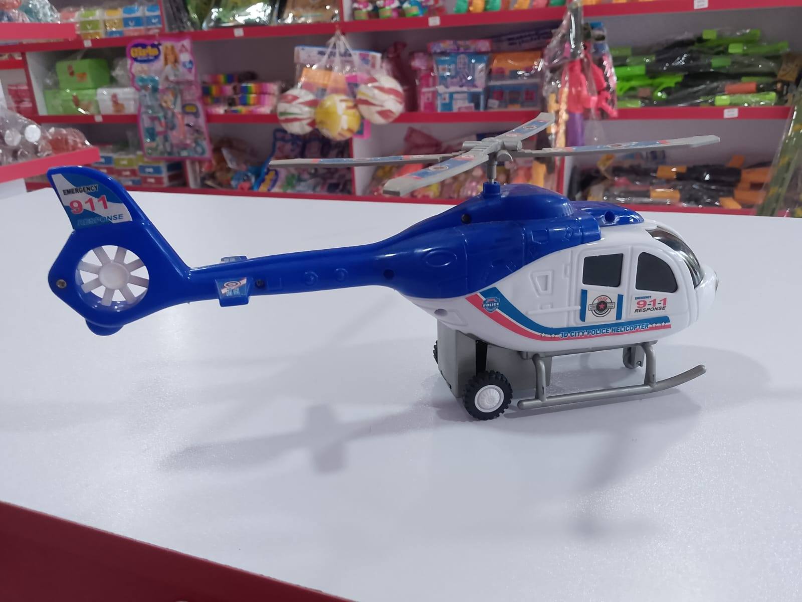 3D City Police Rescue Helicopter