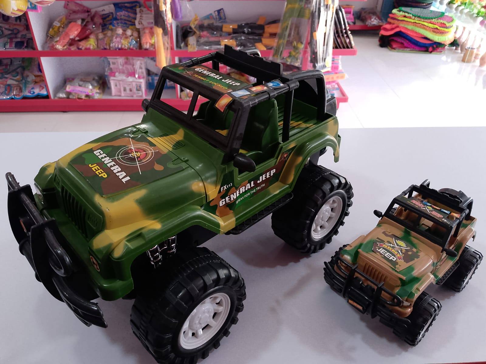 General & Army Monster Jeep 