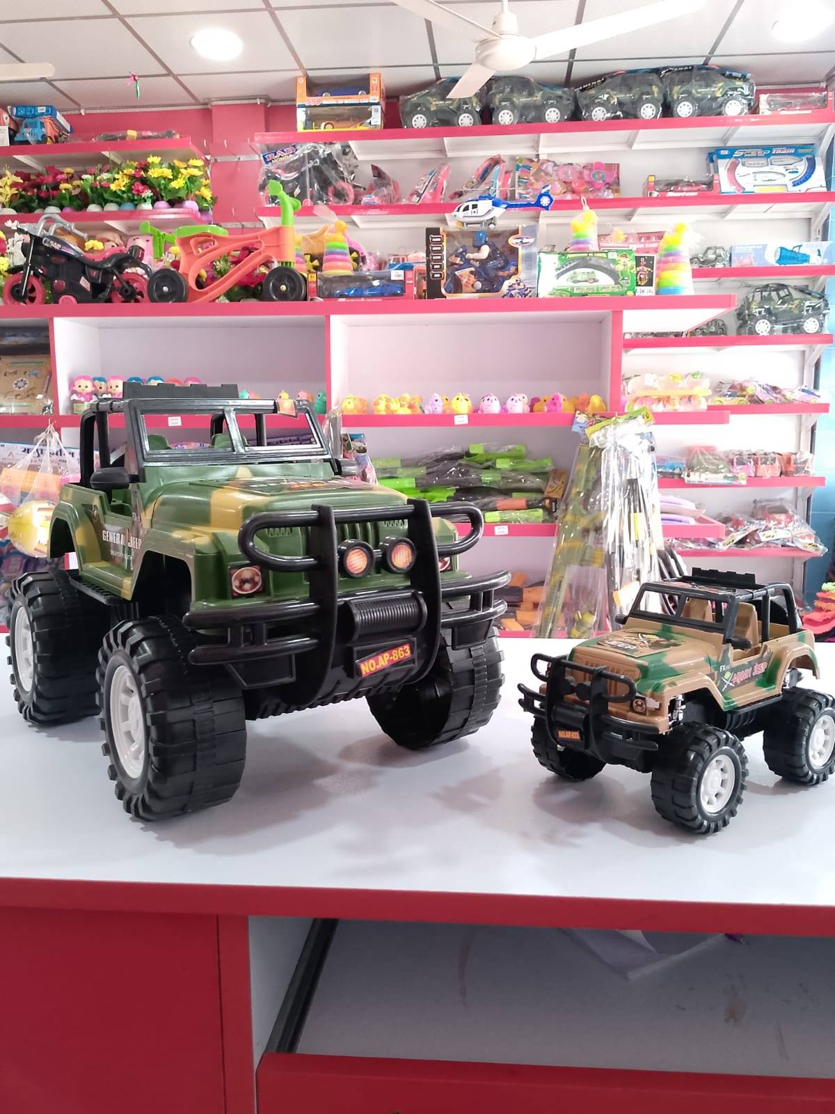 General & Army Monster Jeep 