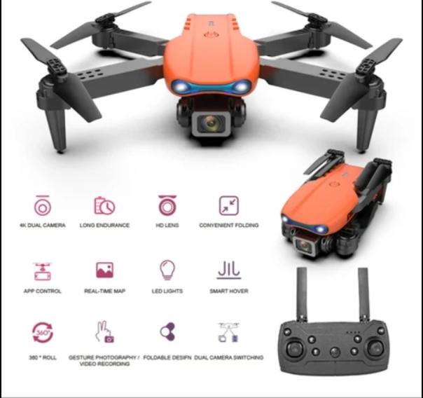 4K Dual Camera Foldable Drone 